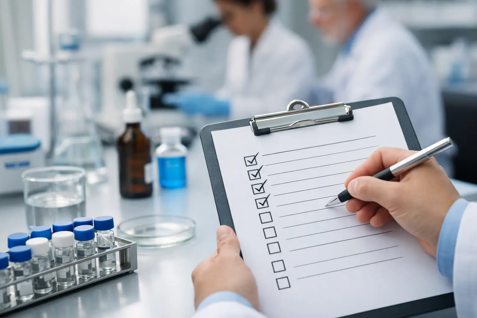 Peptide Supplier Validation Checklist Example